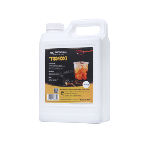 TOMOXI MINH HẠNH SYRUP ĐƯỜNG ĐEN 2,5KG