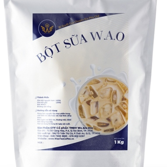 WAO BỘT SỮA 1KG (25/THÙNG)