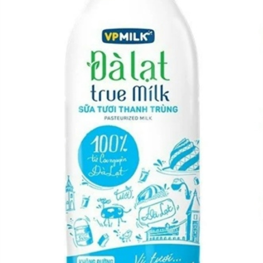 VPMILK SỮA TƯƠI TT KHÔNG ĐƯỜNG ĐÀ LẠT 950ML