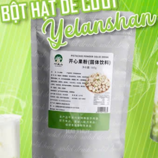 YE LAN SHAN BỘT HẠT DẺ CƯỜI 500G (30/THÙNG)