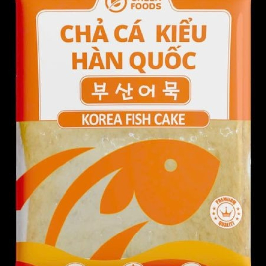 GREEN FOODS CHẢ CÁ HÀN QUỐC 500G