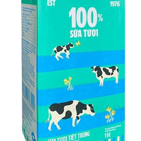 VINAMILK SỮA TƯƠI KHÔNG ĐƯỜNG 1L (12/THÙNG)