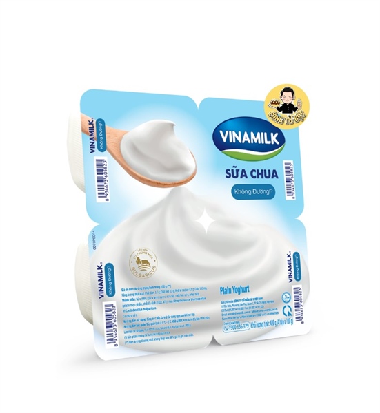 VINAMILK SỮA CHUA KHÔNG ĐƯỜNG 100G (4HỘP/LỐC-12LỐC/THÙNG)