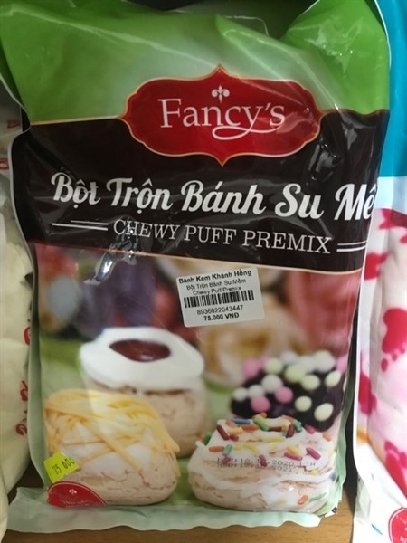 FANCY’S BỘT TRỘN BÁNH SU MỀM 1KG (13/THÙNG)