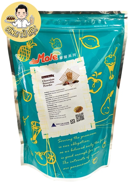 MOLE BỘT SỮA HƯƠNG SOCOLA 1KG (20/THÙNG)