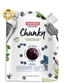 CHUNKY TÚI SINH TỐ VIỆT QUẤT 1KG (8/THÙNG)