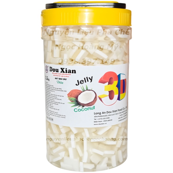 DOU XIAN 3D RAU CÂU CẦU VÒNG VỊ DỪA 2.5KG MH:6101 (6/THÙNG)