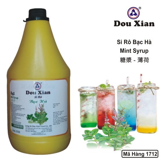 DOU XIAN SYRUP BẠC HÀ 2.5KG MH:1712
