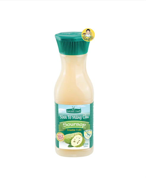 GOLDEN FARM SINH TỐ MÃNG CẦU 500ML (24/THÙNG)