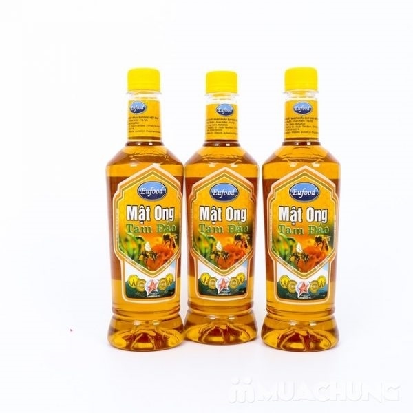 EUFOOD MẬT ONG TAM ĐẢO NHÃN VÀNG 860G (15/THÙNG)