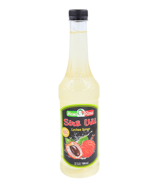 MAMA ROSA SYRUP VẢI 700ML (12/THÙNG)