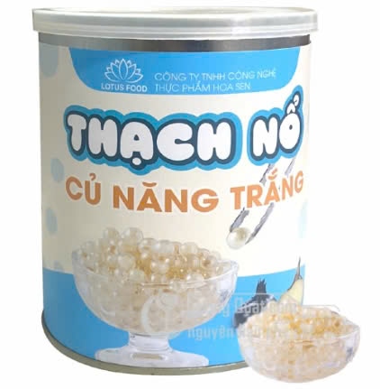 BIBI THẠCH NỔ CỦ NĂNG 900G (12/THÙNG)