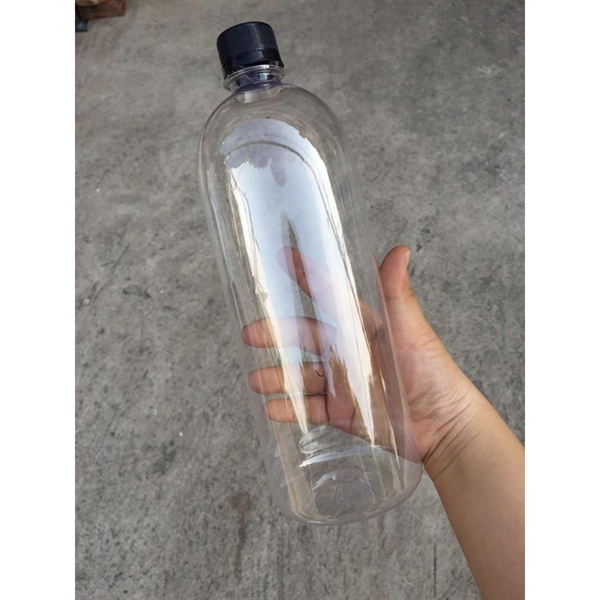 CHAI TRÒN CỔ NHỎ 1L( LỐC 200C)