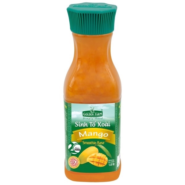 GOLDEN FARM SINH TỐ XOÀI 1L (12/THÙNG)
