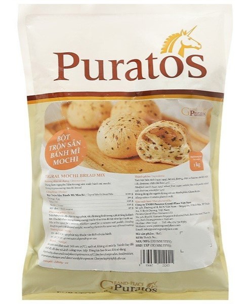 PURATOS BỘT TRỘN SẴN BÁNH MÌ MOCHI 1KG (10/THÙNG)