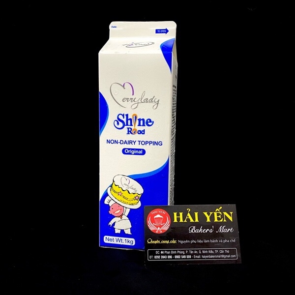 SHINE ROAD WHIP TOPPING ORIGINAL 1KG (12/THÙNG)