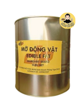 MỠ ĐỘNG VẬT EDIBLE FAT HỘP 2.5KG (6/THÙNG)