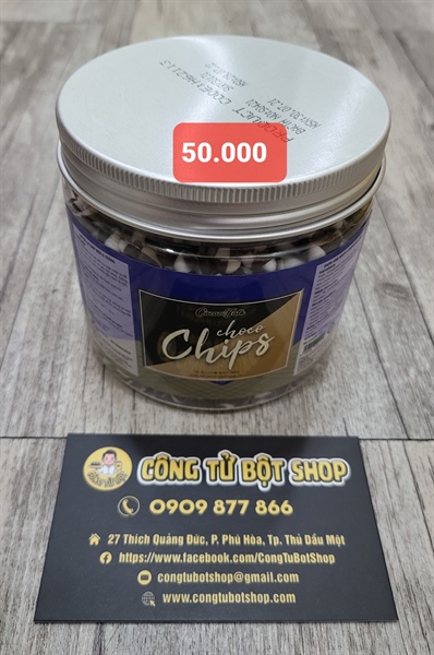 SOCOLA CHIP TRẮNG ĐEN 300G