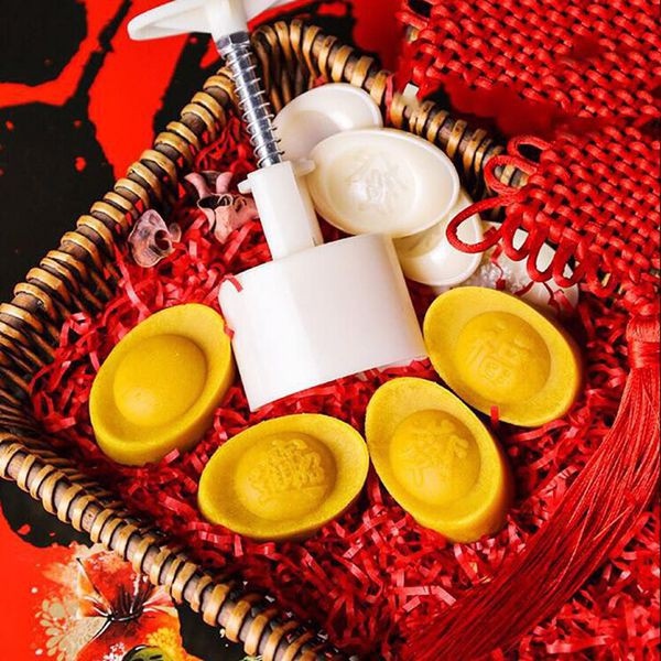 KHUÔN NHẤN LÒ XO THỎI VÀNG 4 MẶT