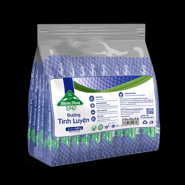 BIÊN HÒA ĐƯỜNG QUE JOY TÚI 100 GÓI 6G (20/THÙNG)