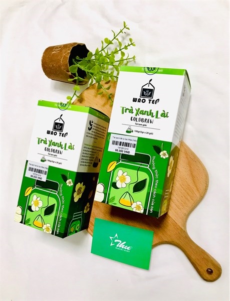 WAO TRÀ XANH LÀI 500G (22/THÙNG)