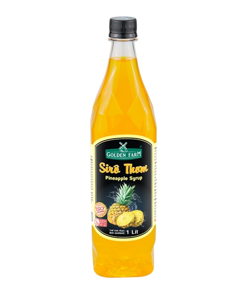 GOLDEN FARM SYRUP THƠM 520ML (12/THÙNG)