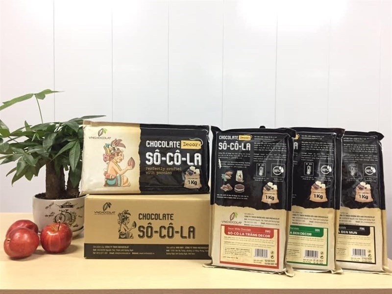 SOCOLA VNCHOCOLAT TRẮNG 1KG