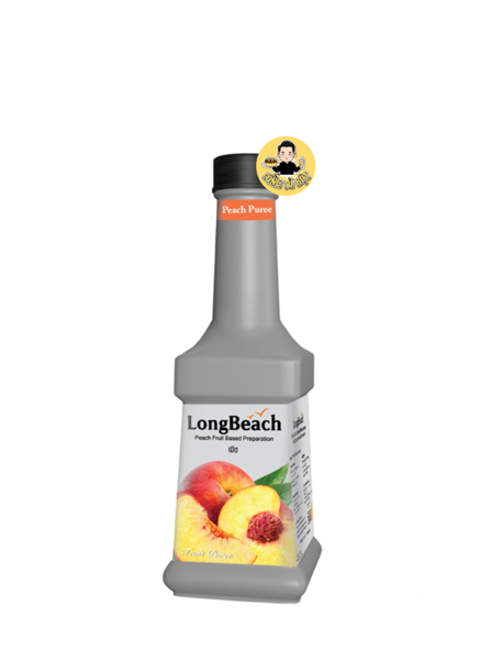 LONG BEACH MỨT ĐÀO 900ML (6/THÙNG)