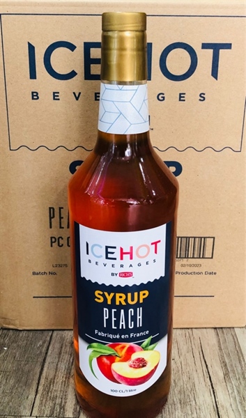 ICE HOT SYRUP ĐÀO 1L (6/THÙNG)