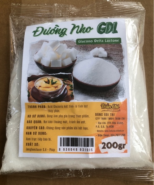 ĐƯỜNG NHO GDL GÓI 200G