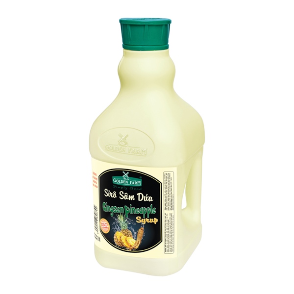 GOLDEN FARM SYRUP SÂM DỨA 2L (6/THÙNG)