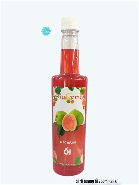 VINA SYRUP ỔI HỒNG 750ML (12/THÙNG)
