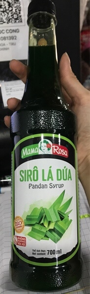 MAMA ROSA SYRUP LÁ DỨA 700ML (12/THÙNG)