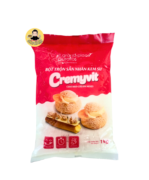 PURATOS BỘT TRỘN SẴN NHÂN KEM SU CREMYVIT 1KG (10/THÙNG)