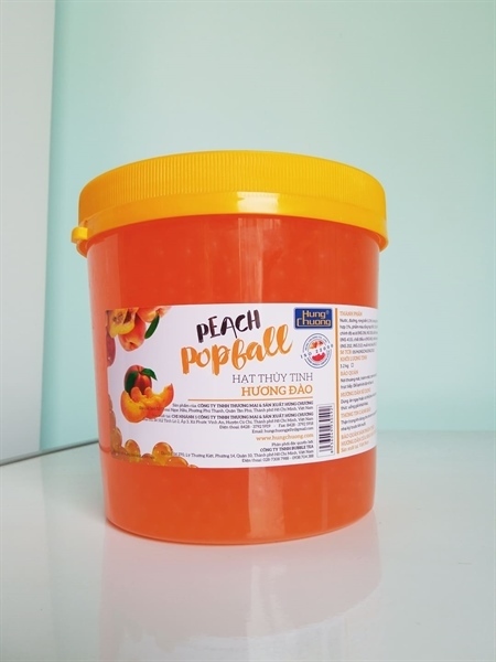 HÙNG CHƯƠNG HẠT THUỶ TINH ĐÀO 3.2KG (4/THÙNG)