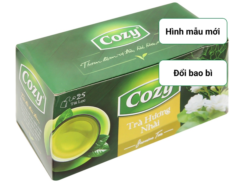 COZY TRÀ HOA NHÀI TÚI LỌC 50G