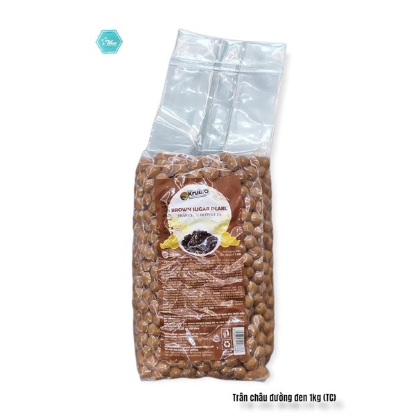 KRUBO TRÂN CHÂU ĐƯỜNG ĐEN HẠT LỚN 1KG