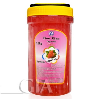 DOU XIAN THẠCH DỪA DÂU 2.5KG MH:2103