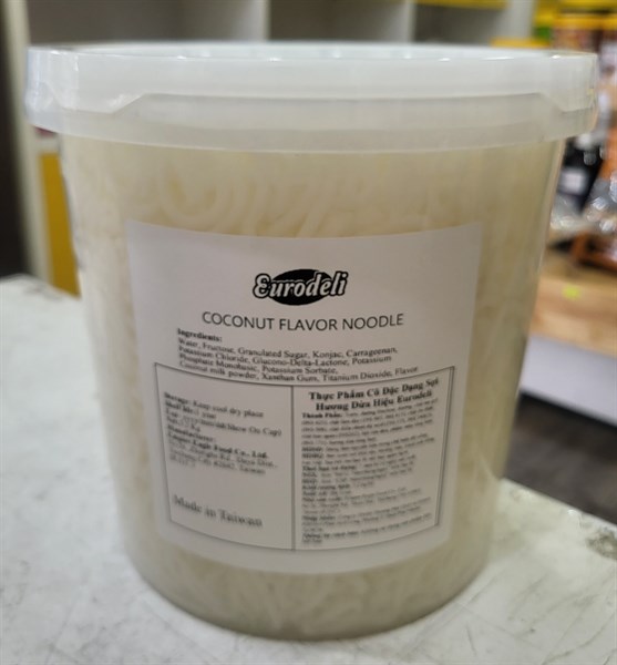EURODELI THẠCH DỪA SỢI 3.2KG (4/THÙNG)