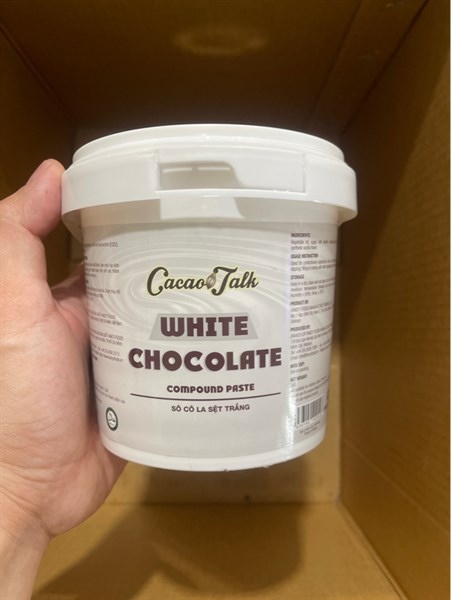 CACAO TALK SOCOLA SỆT TRẮNG 1KG