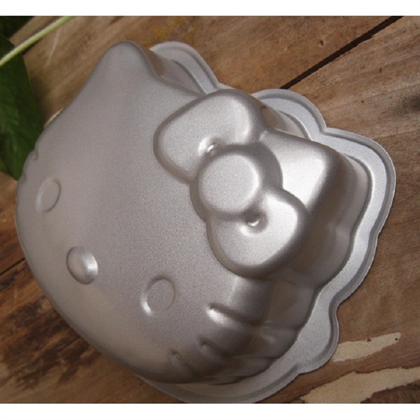 KHUÔN MÈO HELLO KITTY NHÔM XỊN 25CM