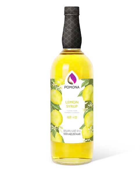 POMONA SYRUP CHANH VÀNG 1L (6/THÙNG)