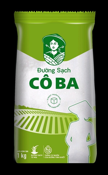 BIÊN HÒA ĐƯỜNG CÁT TRẮNG CÔ BA 1KG (20/BAO)
