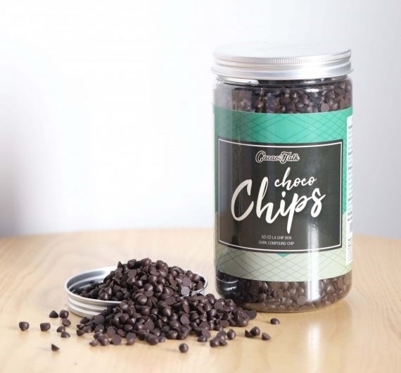 CACAO TALK SOCOLA CHIP ĐEN 700G