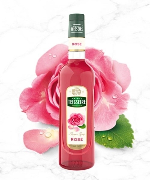 TEISSEIRE SYRUP HOA HỒNG 700ML (6/THÙNG)