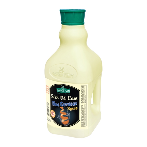 GOLDEN FARM SYRUP VỎ CAM 2L (6/THÙNG)