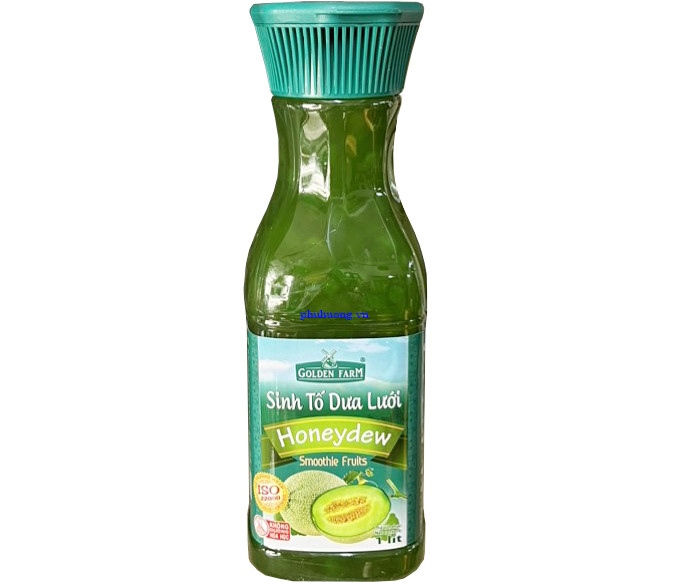 GOLDEN FARM SINH TỐ DƯA LƯỚI 1L (12/THÙNG)