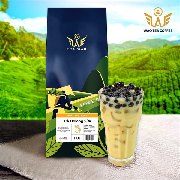 WAO TRÀ OLONG SỮA 1KG (24/THÙNG)