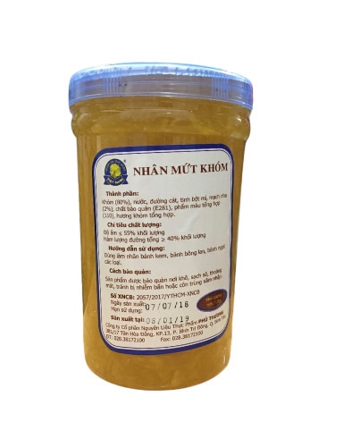 PHÚ THƯƠNG NHÂN MỨT THƠM HỦ 1.5KG (12/THÙNG)