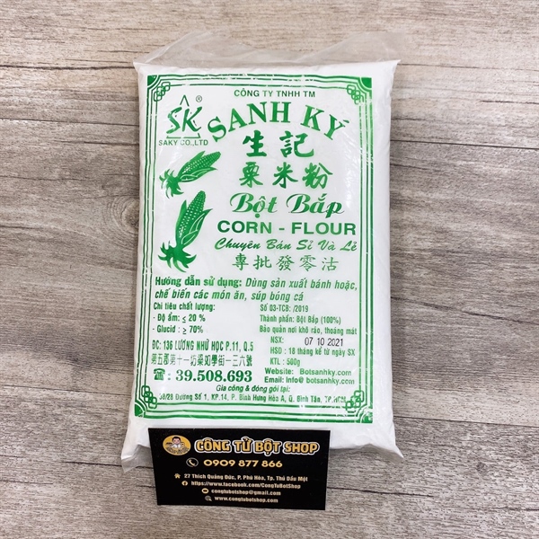 SANH KÝ BỘT BẮP 500G